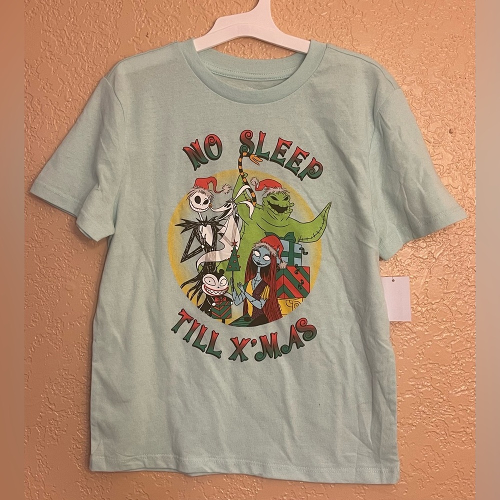 Disney Nightmare Before Christmas Girls Small (6/7) Shirt New